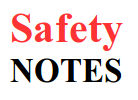 Safety Notes